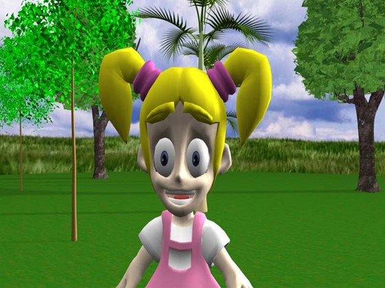 3d character animation for game: 3D_character_falling_down