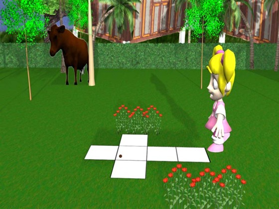 3d character animation for game: 3D_character_falling_down