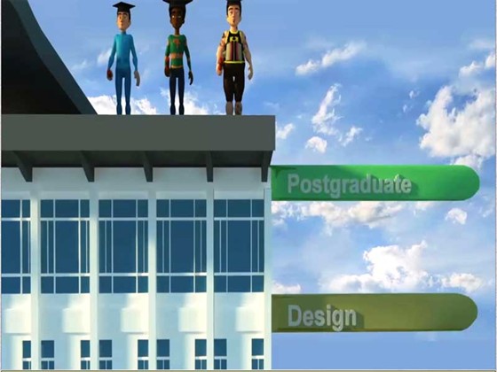 Kuching Waterfront : Adv to promote Swinburne Sarawak