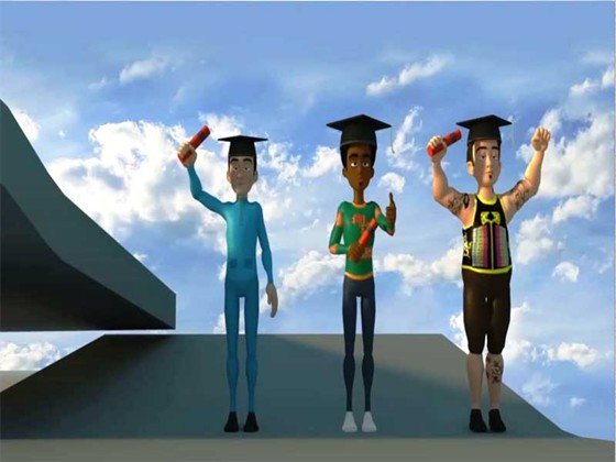 Kuching Waterfront : Adv to promote Swinburne Sarawak