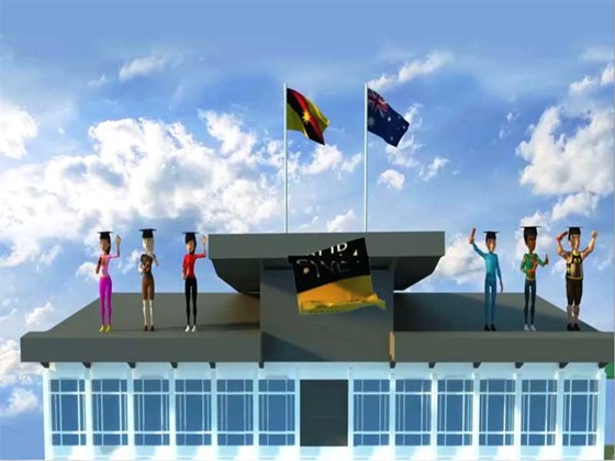 Kuching Waterfront : Adv to promote Swinburne Sarawak