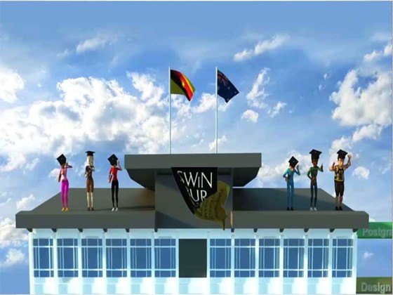 Kuching Waterfront : Adv to promote Swinburne Sarawak