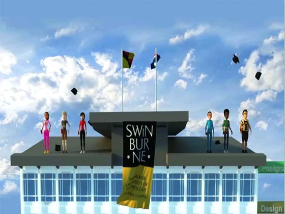 Kuching Waterfront : Adv to promote Swinburne Sarawak